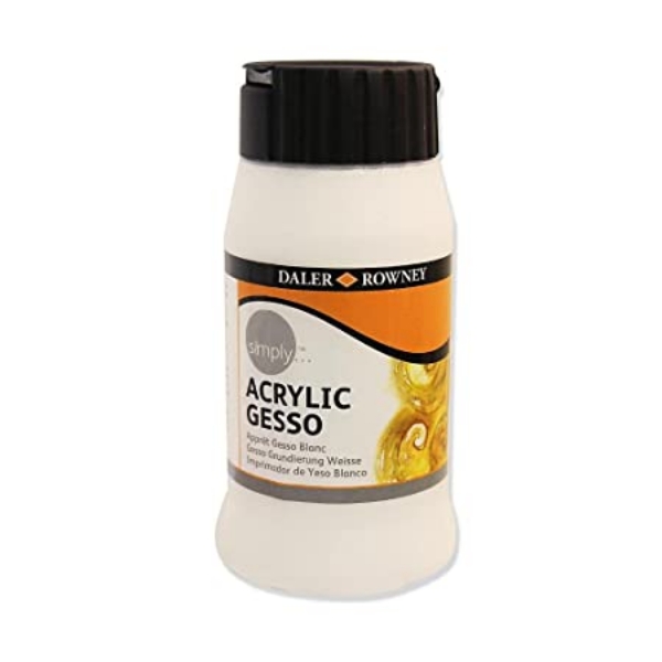 Picture of DALER ROWNEY SIMPLY ACRYLIC GESSO 500ML 