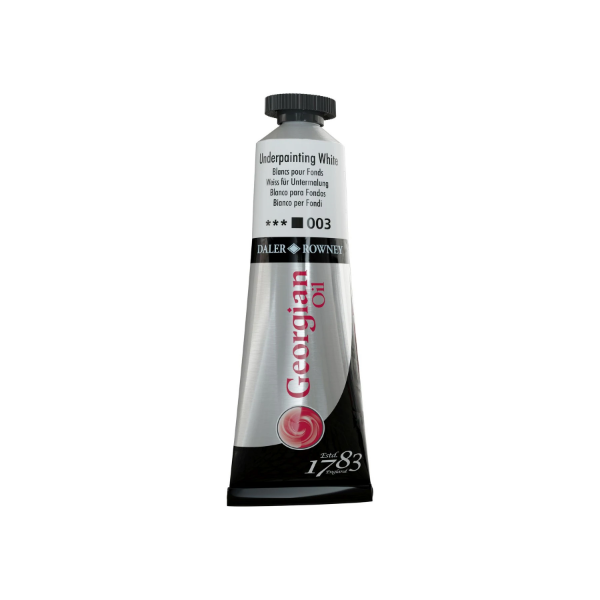 Picture of Daler Rowney Georgian Oil Colour - 38ml (Underpainting White-003)