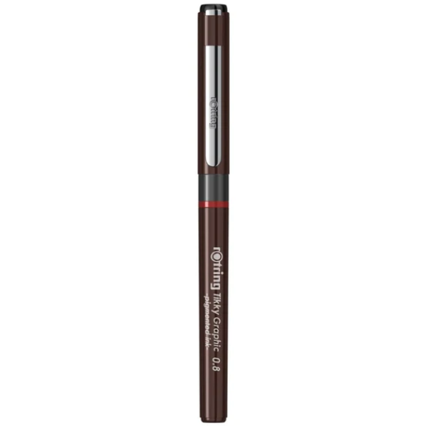 Picture of Rotring Tikky Graphic Black Pen 0.8