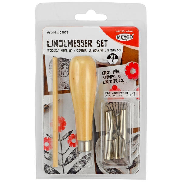 Picture of LINOLMESSER CUTTER SET OF 5-65079