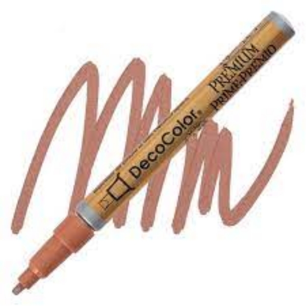 Picture of Decocolor Premium Paint Marker 2mm Leafing Tip - Copper