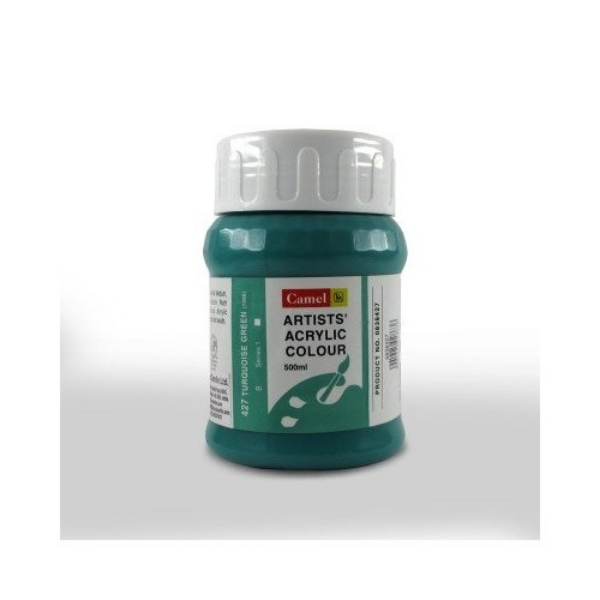 Picture of Camlin Artist Acrylic Colour - 500ml Turquoise Green