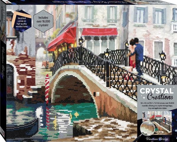 Picture of HINKLER CRYSTAL CREATIONS VENETIAN BRIDGE CANVAS 50X40CM
