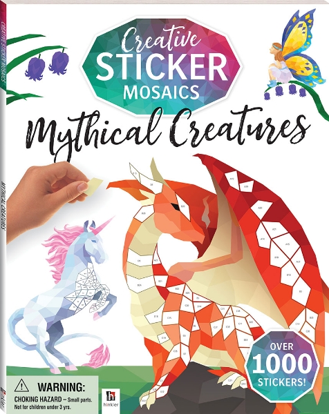 Picture of HINKLER CREATIVE STICKER MOSAICS MYTHICAL CREATURES