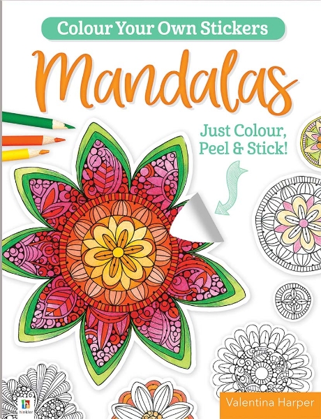 Picture of HINKLER COLOUR YOUR OWN STICKERS MANDALAS
