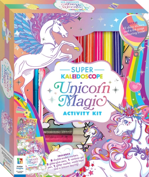 Picture of HINKLER SUPER KALEIDOSCOPE UNICORN MAGIC ACTIVITY KIT