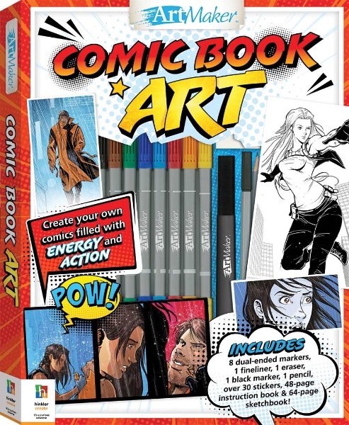 Picture of HINKLER ART MAKER COMIC ART BOOK PACK