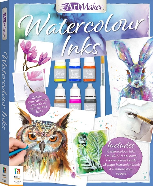 Picture of HINKLER ART MAKER WATERCOLOUR INKS PACK