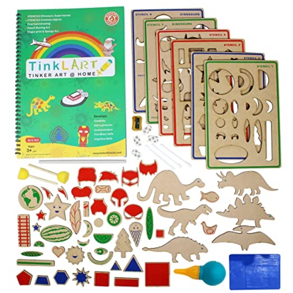 Picture of ACTONN 6 IN 1 TINKL ART CRAFT KIT