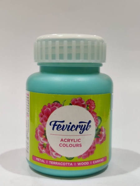 Picture of Fevicryl Pearl Colour - 100ml (Teal Blue)
