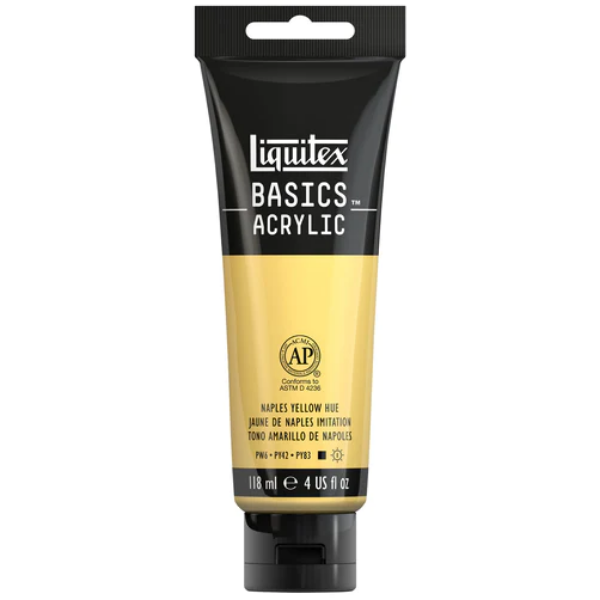 Picture of Liquitex Basics Acrylic Naples Yellow Hue - 118ml (601)  