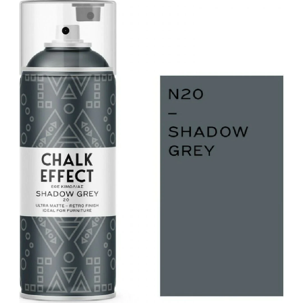 Picture of Chalk Effect Spray Paint 400ml - Shadow Grey