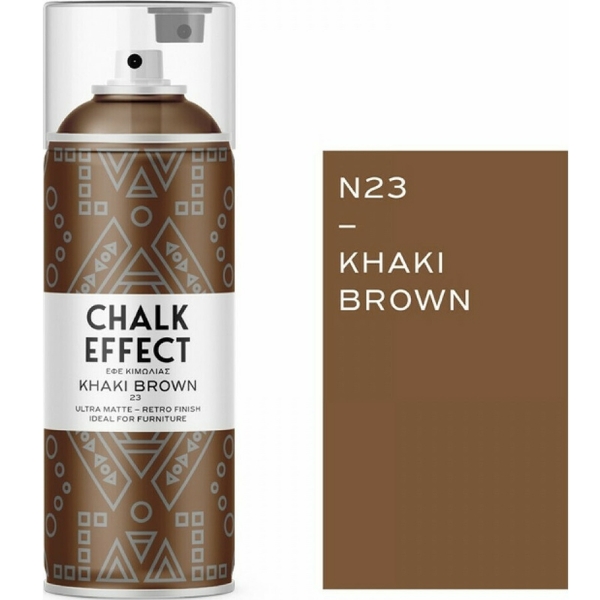 Picture of Chalk Effect Spray Paint 400ml - Khaki Brown