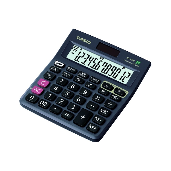 Picture of CASIO CHECK & CORRECT MJ-120D Calculator