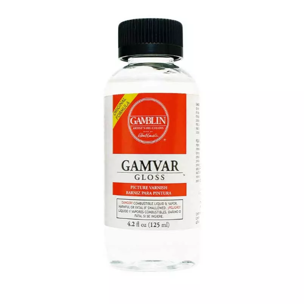 Picture of Gamblin Gamvar Gloss Picture Varnish 125ml (10054)	