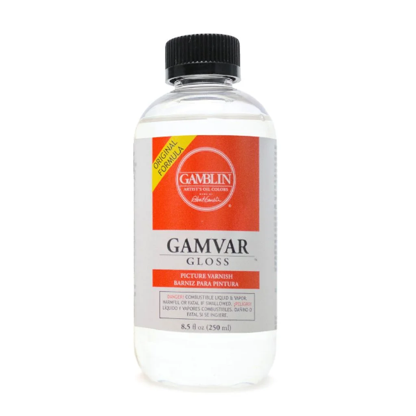 Picture of Gamblin Gamvar Gloss Picture Varnish 250ml (10058)	