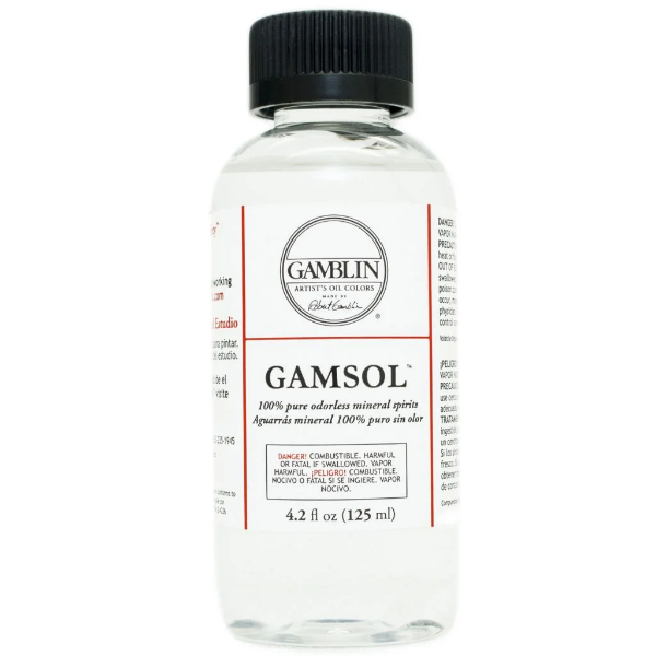 Picture of Gamblin Gamsol Odorless Mineral Spirits 125ml (00094)