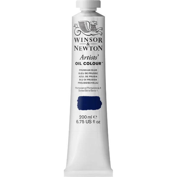 Picture of Winsor & Newton Artist Oil Colour  - Prussian Blue (200ml)