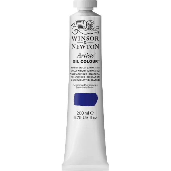 Picture of Winsor & Newton Winton Oil Colour - 200ml Winsor Violet (Dioxazine) 733