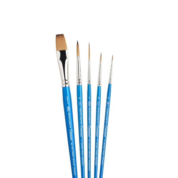 Picture of Winsor & Newton Cotman Wc Short Handle Brush Set Of 5