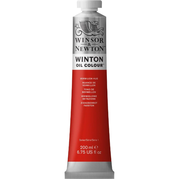 Picture of Winsor & Newton Artist Oil Colour  - Vermilion Hue-682 (200ml)