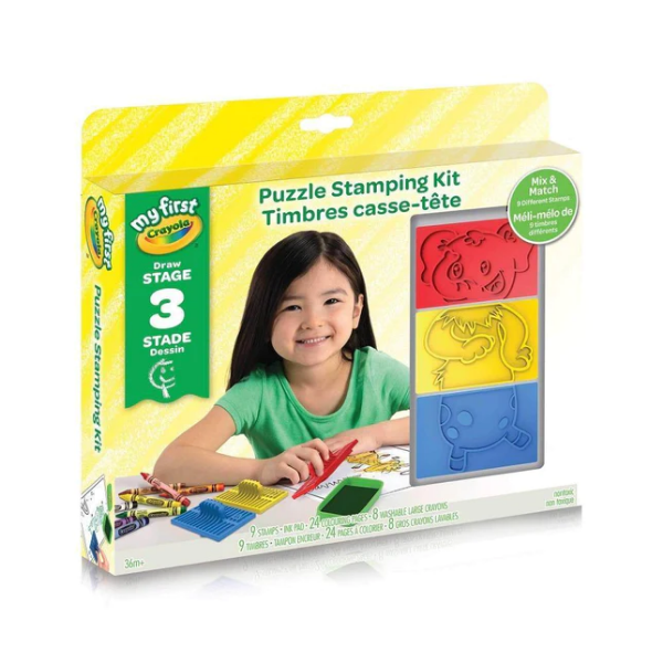 Picture of CRAYOLA MY FIRST WASHABLE STAMPING KIT-6910