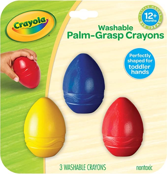 Picture of Crayola Palm Grip Washable Crayons pack of 3 