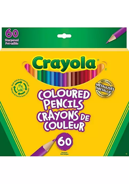 Picture of CRAYOLA COLORED PENCIL SET OF 60