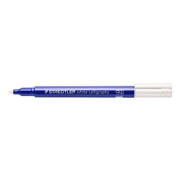 Picture of Staedtler Metallic Calligraphy White Pen - 8mm