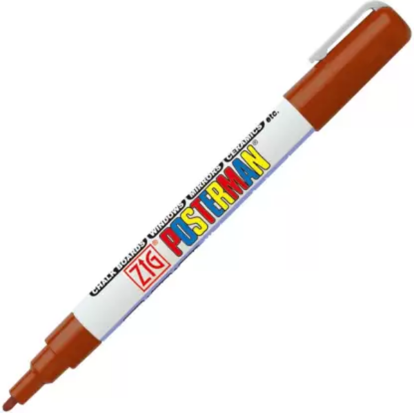 Picture of Zig Posterman Marker Brown - 1mm Fine  