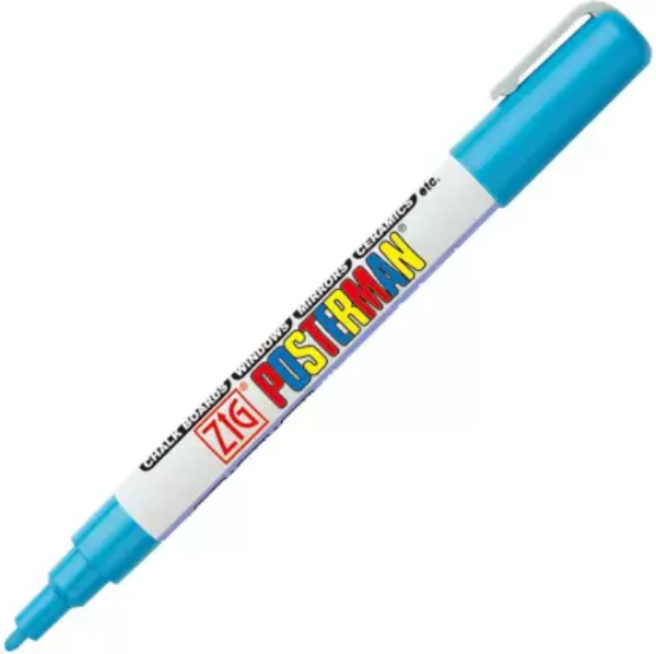 Picture of Zig Posterman Marker Light blue  - 1mm Fine 