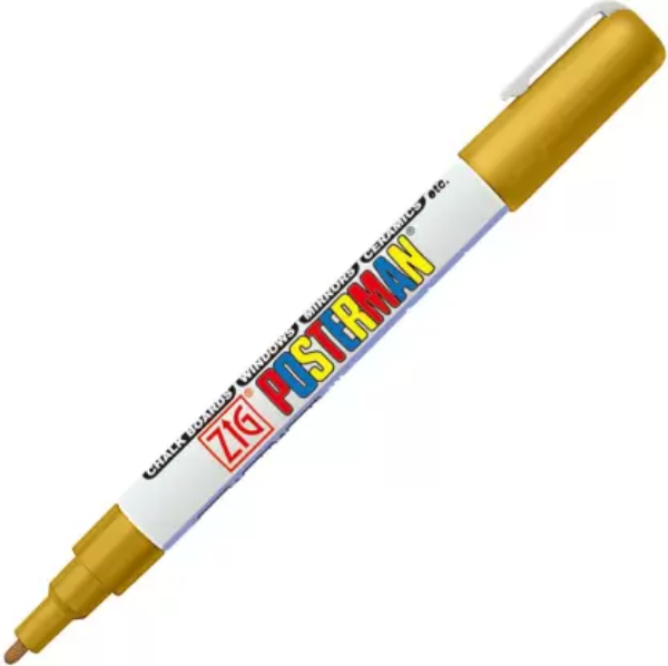 Picture of Zig Posterman Marker Metallic Gold - 1mm Fine   