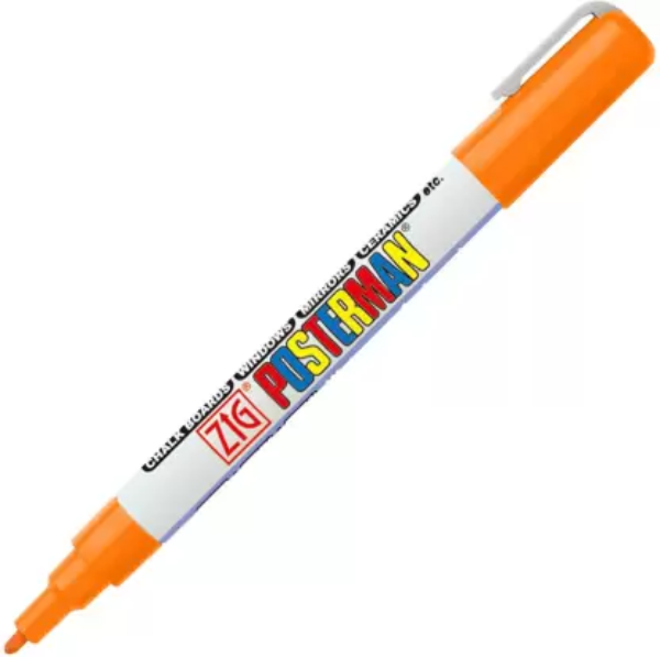 Picture of Zig Posterman Marker Orange  - 1mm Fine    