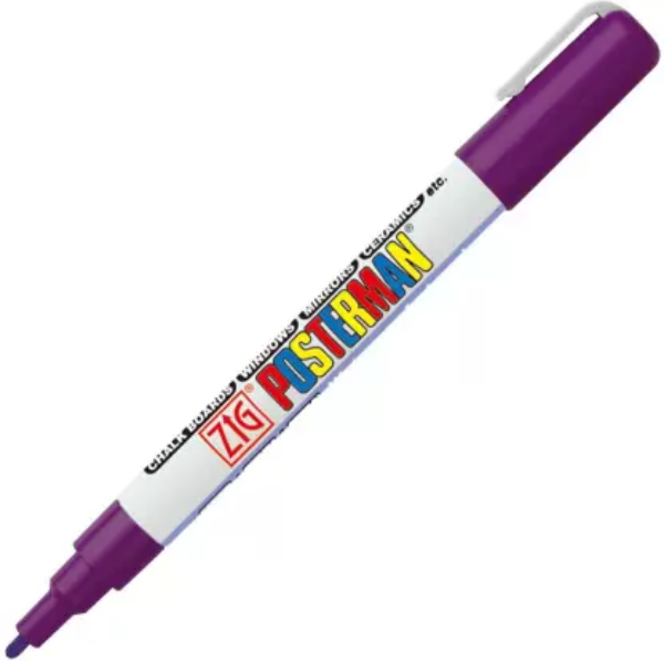 Picture of Zig Posterman Marker Violet - 1mm Fine    