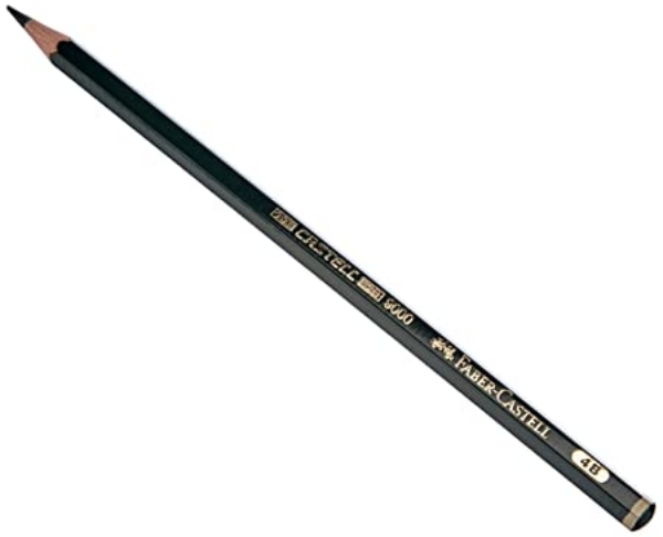 Picture of Faber Castell 9000 Graphite Pencil - 4B