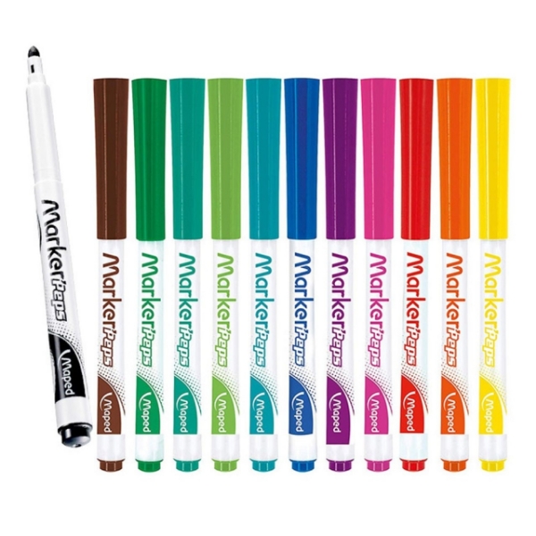 Picture of MAPED WHITE BOARD MARKERS SET OF 12-741817