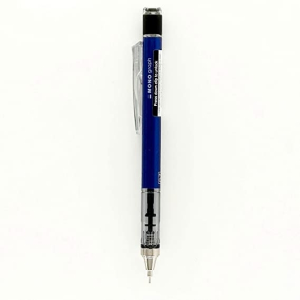 Picture of TOMBOW MONO GRAPH MECHANICAL PENCIL BLUE 0.7MM-MG41R7