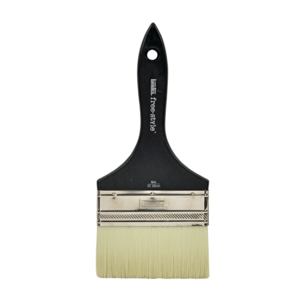Picture of Liquitex 4" Freestyle Brush - Short Handle Broad Flat