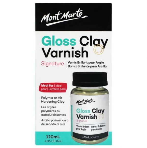 Picture of Mont Marte Gloss Clay Varnish - 120ml