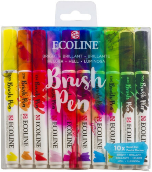 Picture of Ecoline Bright Brush Pen Set of 10