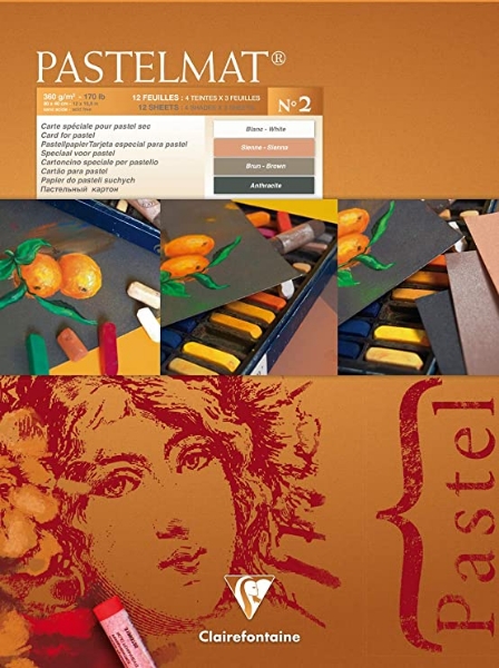 Picture of CLAIREFONTAINE PASTELMAT ASSORTED N02 360GSM 30x40CM