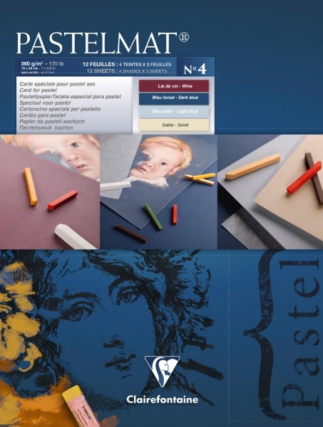 Picture of CLAIRFONTAINE PASTELMAT ASSORTED N04 360GSM 