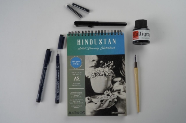 Picture of Hindustan INKTENSE Kit - Monochrome Inking