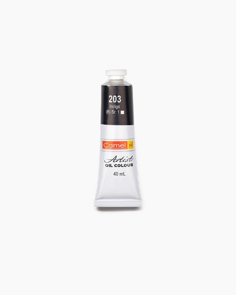 Picture of Camlin Artists Oil Colour Tube - SR1 40ml Indigo (203)
