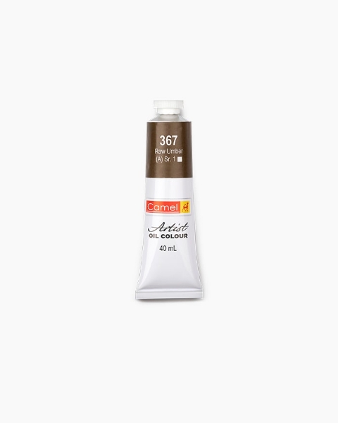 Picture of Camlin Artists Oil Colour Tube - SR1 40ml Raw Umber (367)