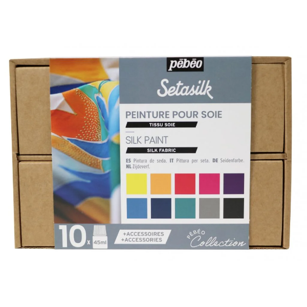 Picture of Pebeo Setasilk Collection Set of 10 - 45ml (758485)