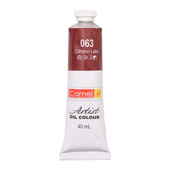 Picture of Camlin Artists Oil Colour Tube - SR2 40ml Crimson Lake (063)