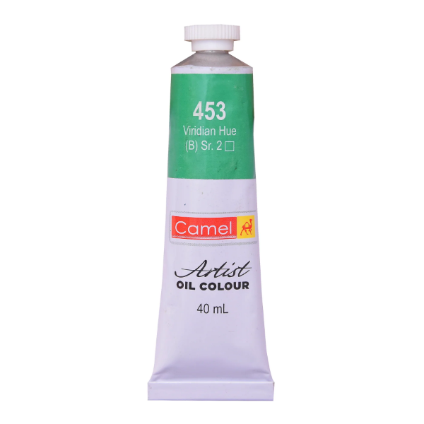 Picture of Camlin Artists Oil Colour Tube - SR2 40ml Viridian Hue (453)