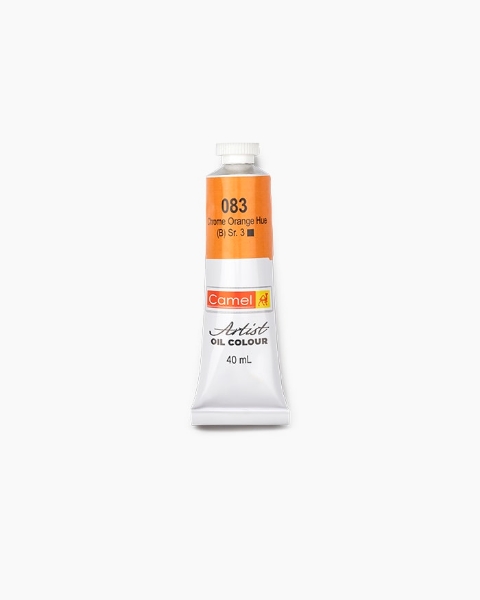 Picture of Camlin Artists Oil Colour Tube - SR3 40ml Chrome Orange Hue (083)