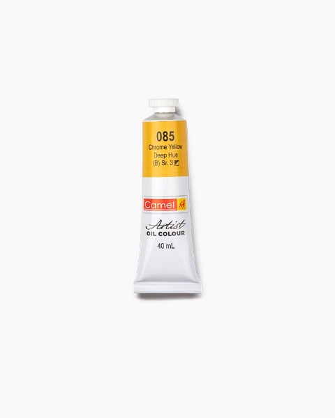 Picture of Camlin Artists Oil Colour Tube - SR3 40ml Chrome Yellow Deep Hue (085)